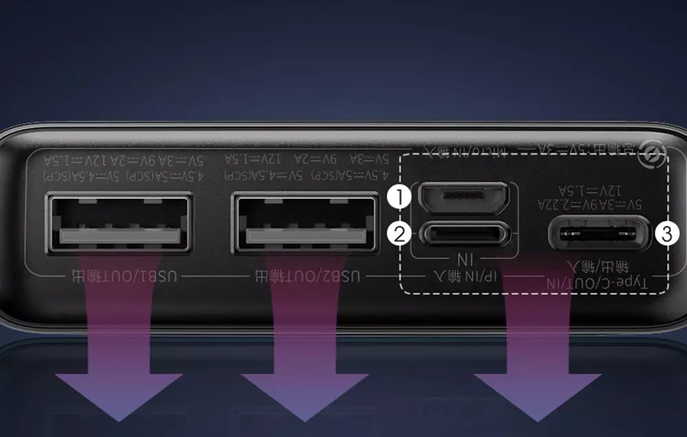 Powerbank Baseus Adaman Metal 20000mAh 22.5W